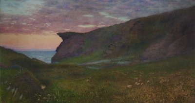 Sunset on the Coast of Cornwall by Frank Goodwin