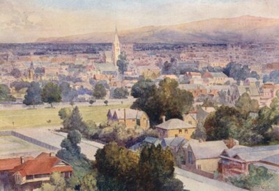 New Zealand: Christchurch by Frank H Wright