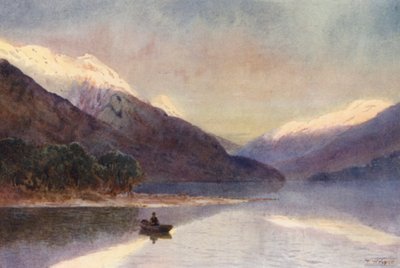 New Zealand: North Fiord, Lake Te-Anau by Frank H Wright