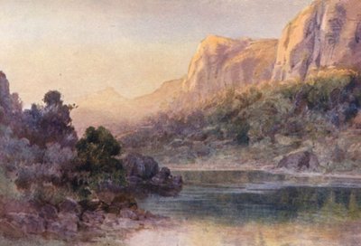 New Zealand: Waihi Bay, Whangaroa Harbour by Frank H Wright