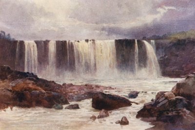 New Zealand: Wairua Falls by Frank H Wright