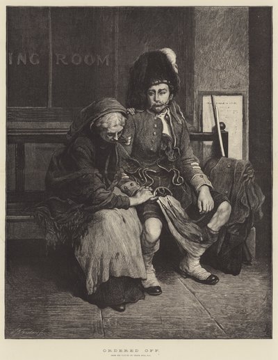 Ordered Off by Frank Holl