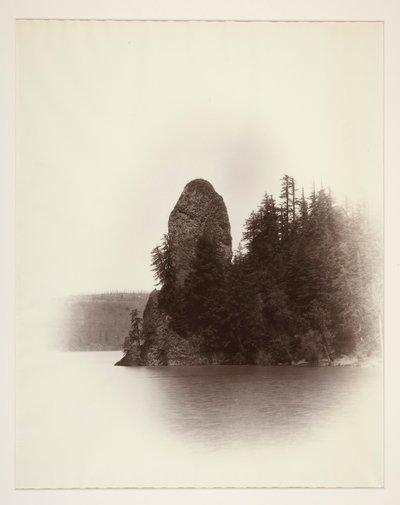 Untitled (Rooster Rock) by Frank Jay Haynes