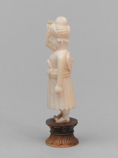 Black Pawn, Chess Piece, India by Frank Mason Good