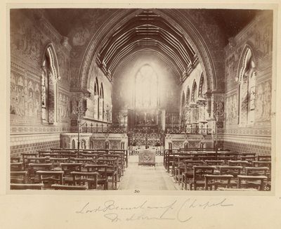 [Interior of a church] by Frank Meadow Sutcliffe