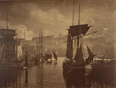 The Dock End, Whitby by Frank Meadow Sutcliffe