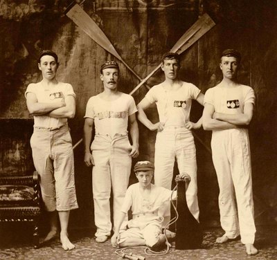 Whitby Friendship Rowing Club Crew, Whitby, England. 1901 by Frank Meadow Sutcliffe