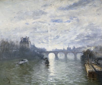 The Paris Royale on the Seine by Frank Myers Boggs