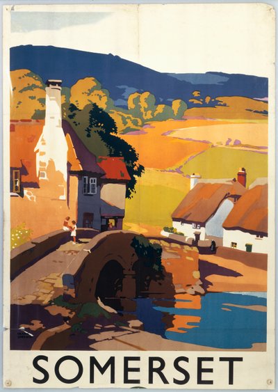 Somerset, GWR Poster, c.1930s by Frank Newbould