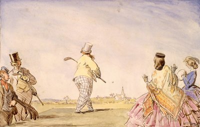 Golf - Progress No. 1 by Frank Reynolds