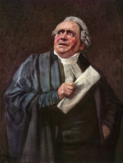 Mr. Serjeant Buzfuz by Frank Reynolds