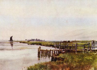 Norfolk Broads: Breydon Rond by Frank Southgate