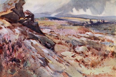 On the Roman Wall by Frank Southgate