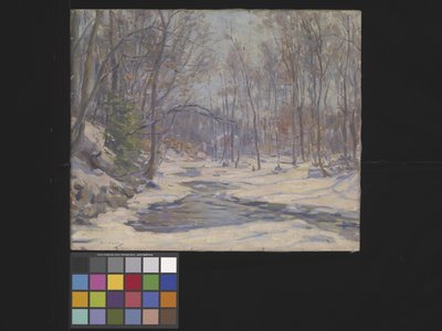A Winter Morning by Frank Townsend Hutchens