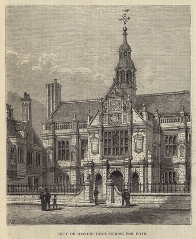 City of Oxford High School for Boys by Frank Watkins
