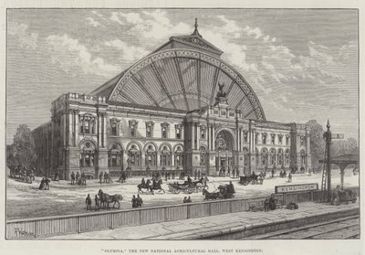 Olympia, the New National Agricultural Hall, West Kensington by Frank Watkins