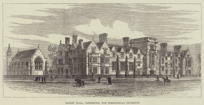 Ridley Hall, Cambridge, for Theological Students by Frank Watkins