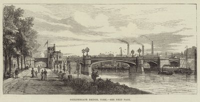 Skeldergate Bridge, York by Frank Watkins