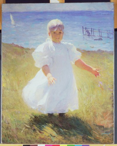 Child in Sunlight, before 1899 by Frank Weston Benson