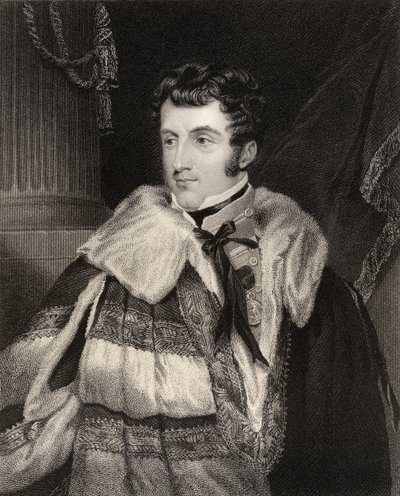 Charles Gordon Lennox, 5th Duke of Richmond, engraved by H. Cook from 