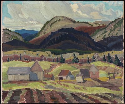 Farm Buildings, La Cloche by Franklin Carmichael