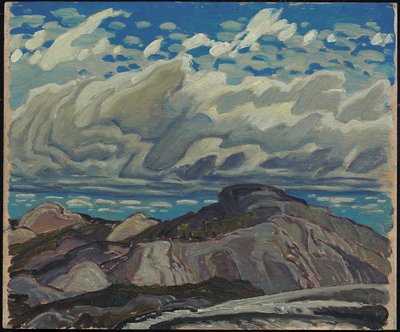 October, Cranberry Hills by Franklin Carmichael