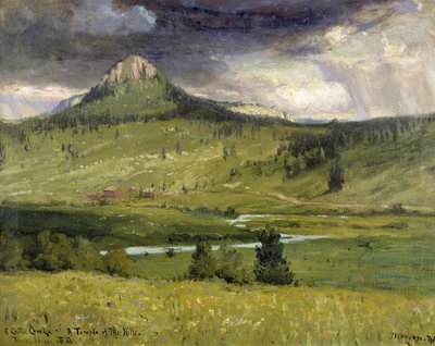 South Castle Creek, a Temple of the Hills, Black Hills, South Dakota by Franklin De Haven