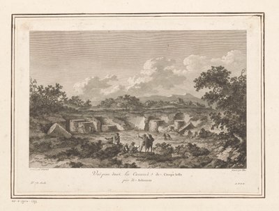 View of the Quarry at Campo Bello, Selinunte by François Allix