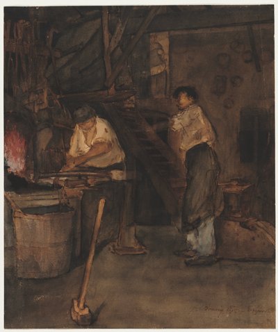 Study for The Blacksmith