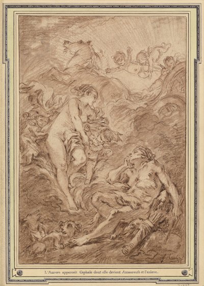 Aurora and Cephalus by François Boucher