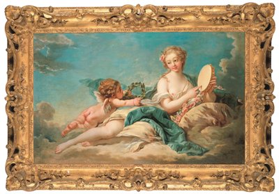Clio, the Muse of History and Song by François Boucher