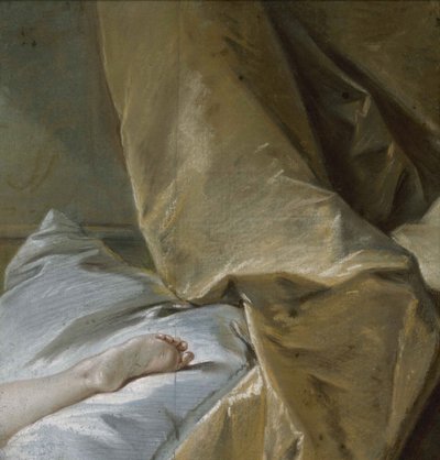 Study of Foot for the Blonde Odalisque by François Boucher