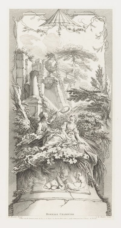 Pastoral in New Concepts for Screens by François Boucher