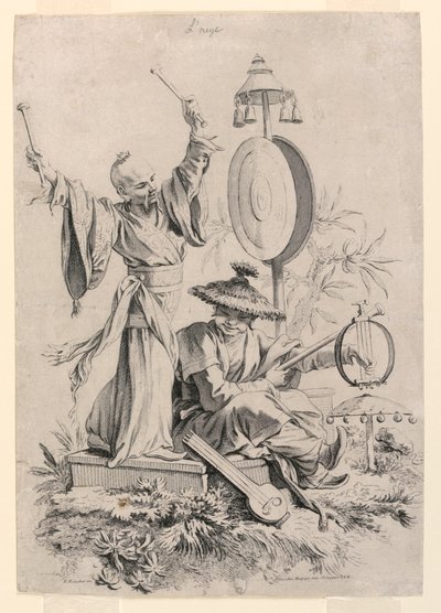 Hearing from the series The Five Senses by François Boucher