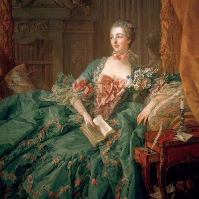 Madame de Pompadour by François Boucher
