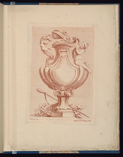 Plate 10, Book of Vases by François Boucher