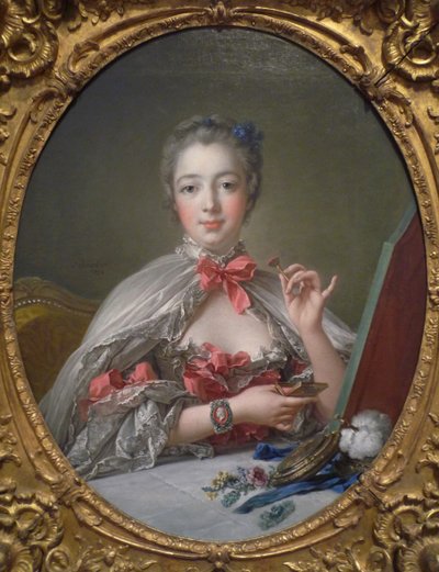 Portrait of the Marquise de Pompadour, 1750 by François Boucher