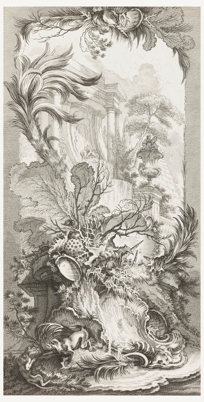 Rocaille (rococo design), in New Concepts for Screens by François Boucher