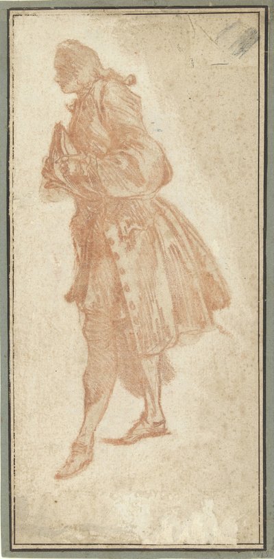 Study for Philinte (Design for the illustration of Le Misanthrope from the 1734 edition of Molière