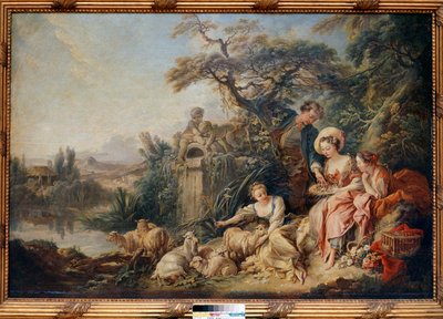 The Nest or Presents of the Shepherd by François Boucher