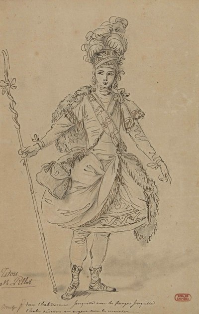 Tithonus. Costume Design for the Opera Titon et l