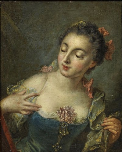 Young Lady to the Left by François Boucher