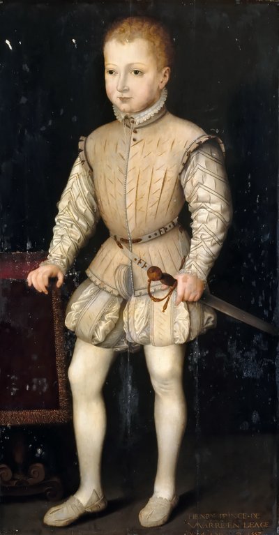 Henry IV of France as Child by François Clouet