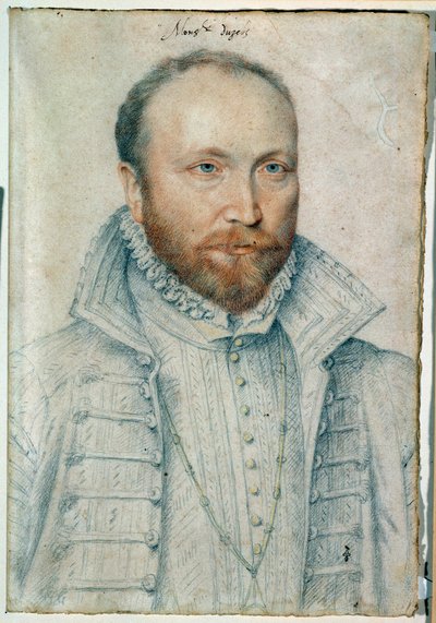 Portrait of Antoine de Crussol, First Duke of Uzes by François Clouet