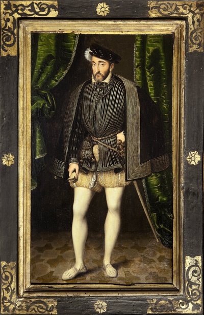 Portrait of Henry II by François Clouet