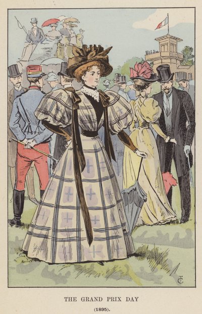 The Grand Prix Day by François Courboin