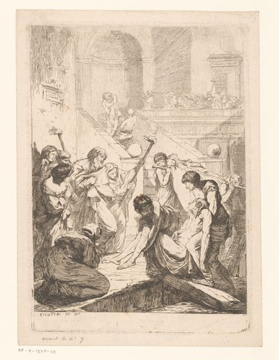 Burial of the Dead, Seven Works of Mercy by François Hutin