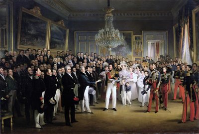 The Chamber of Deputies at the Palais Royal Summoning the Duke of Orleans, 7th August 1830 by François Joseph Heim