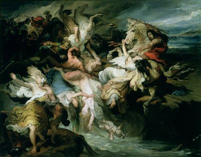 The Defeat of the Teutons and the Cimbri by Gaius Marius by François Joseph Heim