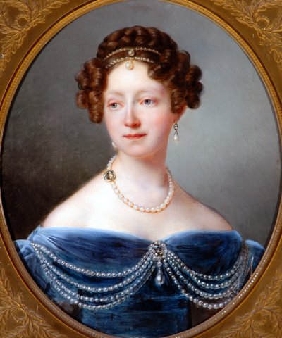 Portrait of the Princess of Orange by François Joseph Kinsoen